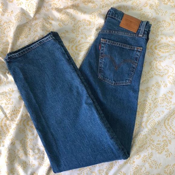Levi’s Ribcage Straight Jeans - Picture 1 of 6